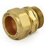 A-ADP-506-22-UB-ALT00 - 22mm Compression Radiator Valve Adaptor - Unlacquered Brass A-ADP-506-22-UB-ALT00 - 22mm Compression Radiator Valve Adaptor - Unlacquered Brass