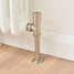 M-MAN-006-AG-SN-PIP - Marvine Modern Manual Angled Brushed Satin Nickel Radiator Valves With Sleeves M-MAN-006-AG-SN-PIP - Marvine Modern Manual Angled Brushed Satin Nickel Radiator Valves With Sleeves