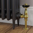 T-TRV-031-AG-B-PIP-LS00 - Ascott Traditional TRV Angled Brass Radiator Valves With Sleeves T-TRV-031-AG-B-PIP-LS00 - Ascott Traditional TRV Angled Brass Radiator Valves With Sleeves