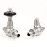 T-TRV-044-ST-C - Alfriston Traditional TRV Straight Chrome Thermostatic Radiator Valves With Sleeves T-TRV-044-ST-C - Alfriston Traditional TRV Straight Chrome Thermostatic Radiator Valves With Sleeves