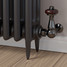 T-TRV-020-CR-BL-BROWN-HEAD-LS00 - Eastbury Traditional Manual Corner Black Nickel Radiator Valves With Sleeves T-TRV-020-CR-BL-BROWN-HEAD-LS00 - Eastbury Traditional Manual Corner Black Nickel Radiator Valves With Sleeves