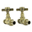 T-MAN-065-ST-AB-ALT00 - Winkworth Traditional Manual Straight Antique Brass Radiator Valves With Sleeves T-MAN-065-ST-AB-ALT00 - Winkworth Traditional Manual Straight Antique Brass Radiator Valves With Sleeves