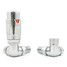 M-TRV-076-CR-CC-ALT00 - Exeter Modern TRV Corner Chrome & Black Thermostatic Radiator Valves With Sleeves M-TRV-076-CR-CC-ALT00 - Exeter Modern TRV Corner Chrome & Black Thermostatic Radiator Valves With Sleeves