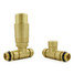 M-TRV-072-ST-BB-ALT01 - Ramone Modern TRV Straight Brushed Brass Thermostatic Radiator Valves M-TRV-072-ST-BB-ALT01 - Ramone Modern TRV Straight Brushed Brass Thermostatic Radiator Valves