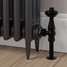 T-MAN-021-AG-SB-PIP-LS00 - Eastbury Traditional Angled Satin Black Manual Radiator Valves With Sleeves T-MAN-021-AG-SB-PIP-LS00 - Eastbury Traditional Angled Satin Black Manual Radiator Valves With Sleeves