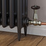 T-TRV-077-ST-SN-BROWN-HEAD-LS00 - Jarrow Traditional TRV Brushed Satin Nickel Towel Radiator Valves T-TRV-077-ST-SN-BROWN-HEAD-LS00 - Jarrow Traditional TRV Brushed Satin Nickel Towel Radiator Valves