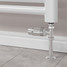 M-TRV-051-ST-C-PIP-LS01 - Duran Modern TRV Chrome Towel Radiator Valves with Sleeves M-TRV-051-ST-C-PIP-LS01 - Duran Modern TRV Chrome Towel Radiator Valves with Sleeves