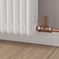M-MAN-007-ST-AC-LS00 - Marvine Modern Manual Antique Copper Towel Radiator Valves M-MAN-007-ST-AC-LS00 - Marvine Modern Manual Antique Copper Towel Radiator Valves
