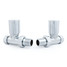 M-MAN-007-ST-C-ALT01 - Marvine Modern Manual Chrome Towel Radiator Valves With Sleeves M-MAN-007-ST-C-ALT01 - Marvine Modern Manual Chrome Towel Radiator Valves With Sleeves