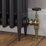 T-MAN-038-AG-AB-B-LS00 - Rufford Traditional Manual Angled Antique Brass Radiator Valves with Sleeves T-MAN-038-AG-AB-B-LS00 - Rufford Traditional Manual Angled Antique Brass Radiator Valves with Sleeves