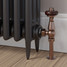 T-TRV-019-AG-AC-BROWN-HEAD-LS00 - Flatford Traditional TRV Angled Antique Copper Thermostatic Radiator Valves with Sleeves T-TRV-019-AG-AC-BROWN-HEAD-LS00 - Flatford Traditional TRV Angled Antique Copper Thermostatic Radiator Valves with Sleeves