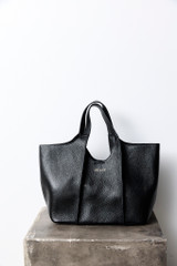 Hael and Jax James Tote Bag Black. Front View