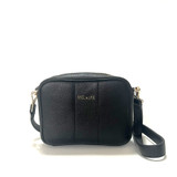 Hael and Jax Nate Bag Black. Front View