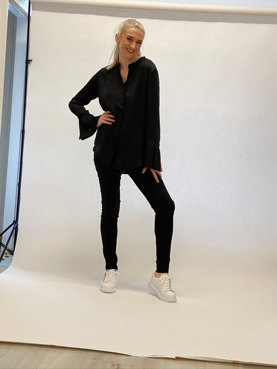 The black technical leggings  Clothing for tall women, Tall women