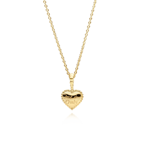 Small One & Only Necklace - 18K Yellow Gold