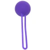 Close-up of the lightest 37g weighted ball from Bodywand Squeeze Kegel Training Set showcasing its body-safe silicone design for beginner-level pelvic floor training