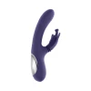 Side profile of Evolved Wings of Frenzy G-Spot & Clitoral Vibrator demonstrating the ergonomic curved shaft and dual butterfly wings for comfortable and powerful dual stimulation