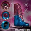 Creature Cocks - Tentagirth Tentacle Silicone Penis Enhancer measurement chart