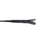 Sportsheets Velvet Strike Crop with marbled faux leather tip, braided shaft, and rubber handle