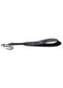 Side view of Sportsheets Velvet Noir 16.5 inch loop paddle with marbled finish