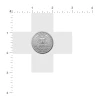 Pastease Plus X: Matte Cross Nipple Pasties measurement chart
