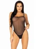 Leg Avenue Snap Crotch Cami Bodysuit with Adjustable Straps