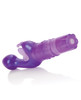 Curved G-spot stimulator tip on CalExotics Original Butterfly Kiss vibrator