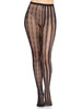 Leg Avenue Harlequin Net Tights front view