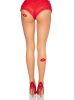 Leg Avenue Sheer Tights with Kiss Accents