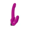 Temptasia Estella pink strapless strap-on dildo with bullet vibrator