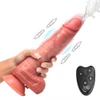 Loadz 10 inch thrusting vibrating squirting dildo with suction cup and balls