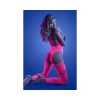 Glow Captivating Halter Bodystocking & G-String - One Size