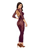 Dreamgirl Seamless Gown w/Removable Shrug 2pc Set