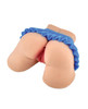 The Royale Sorority Girl dual entry TPR masturbator with blue mini skirt