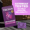 Trojan Her Pleasure Condoms - 3pk