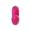 Pink SVibe GIZI Lite snail-shaped dual stimulator with spiral clitoral head