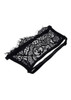 Black see-through lace Veiled Vision blindfold by Sex & Mischief.