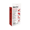 Adam & Eve Sweetheart Kegel Trainer Vibrating Balls with Remote back of retail box.