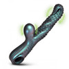 Side view of the Vibropus showing the curved tentacle shaft, rabbit arm, and loop handle.