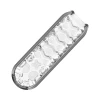 Clear Textured Stroker from Adam’s Crystal Trio, with raised ribbing and nubs.