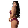 Lust Fetish Wear Burgundy - Juno