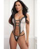 G World 1pc Sheer Teddy with Embroidery