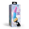 Creature Cocks - Unicorn Head Silicone Wand Attachment retail box.