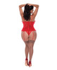 Exposed Ooh La Lace Bustier & Panty Set - Queen Size