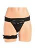 Bedroom Bliss Jolie Strap-On Panty Harness & Garter