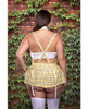 Play Fiercely Loyal 4pc Costume Set plus size back view.