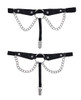 Sex & Mischief Chain Lace Garters