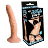 Skinsations 8" Playful Partner Strap on