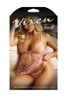 Vixen On Your Mind Embroidered Babydoll & G-String