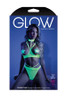 Glow Double Take Strappy Cupless Bra & Cage Thong